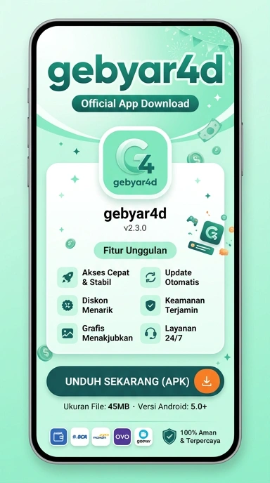 Unduh APK gebyar4d untuk Pengguna Android di Indonesia